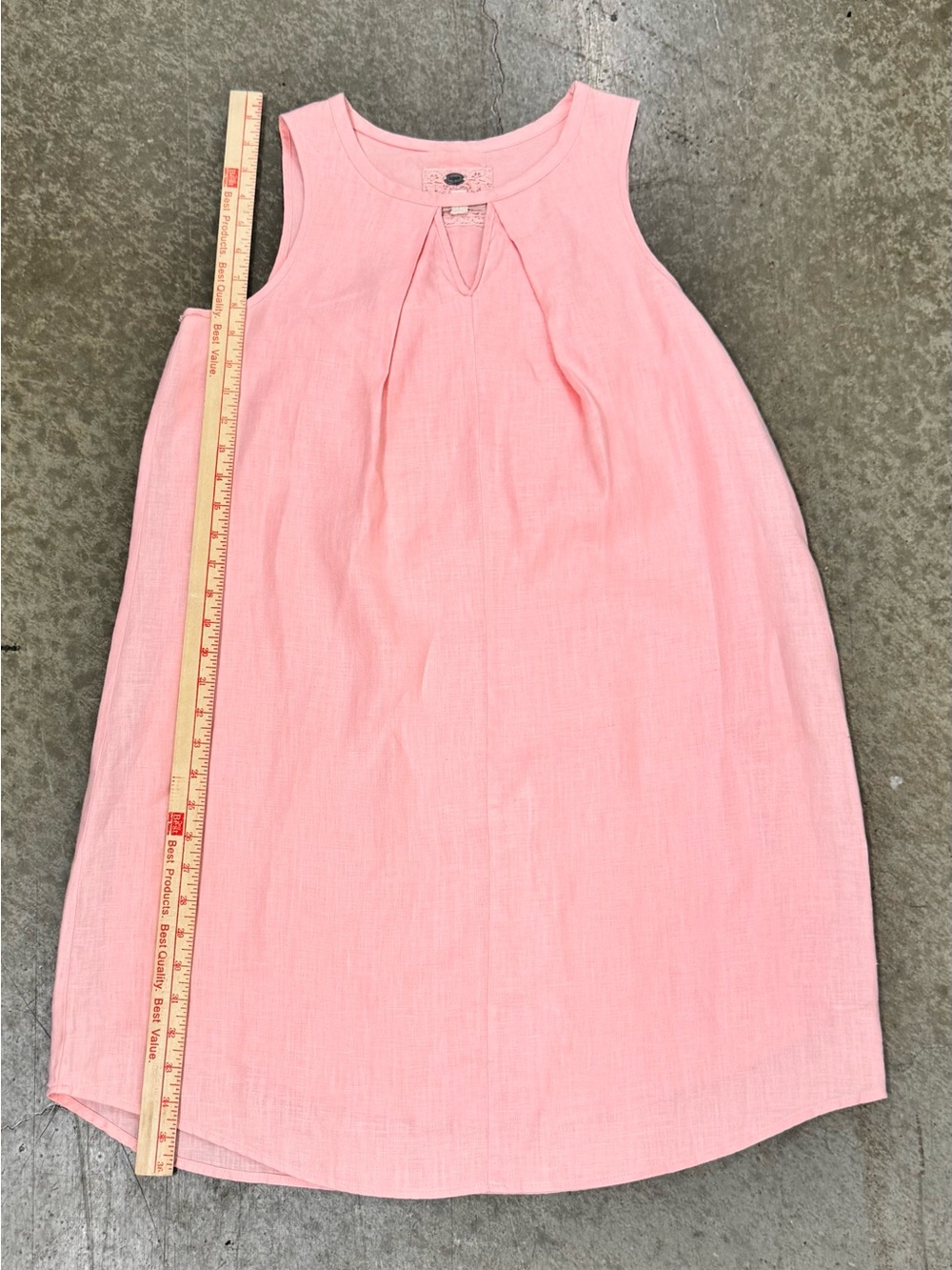 Cupid Light Pink Sleeveless Shift Dress